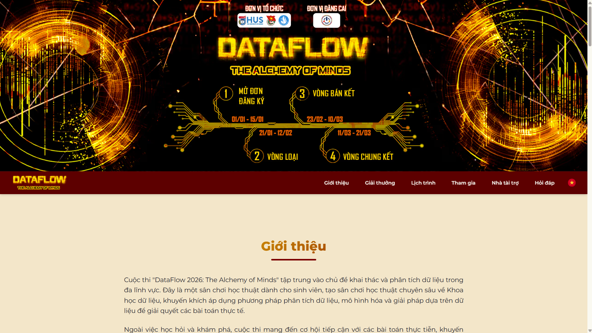 DataFlow 2026 Website